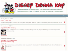 Tablet Screenshot of disneydonnakay.com